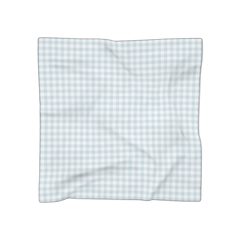 I Dream of Gingham Scarf in Blue