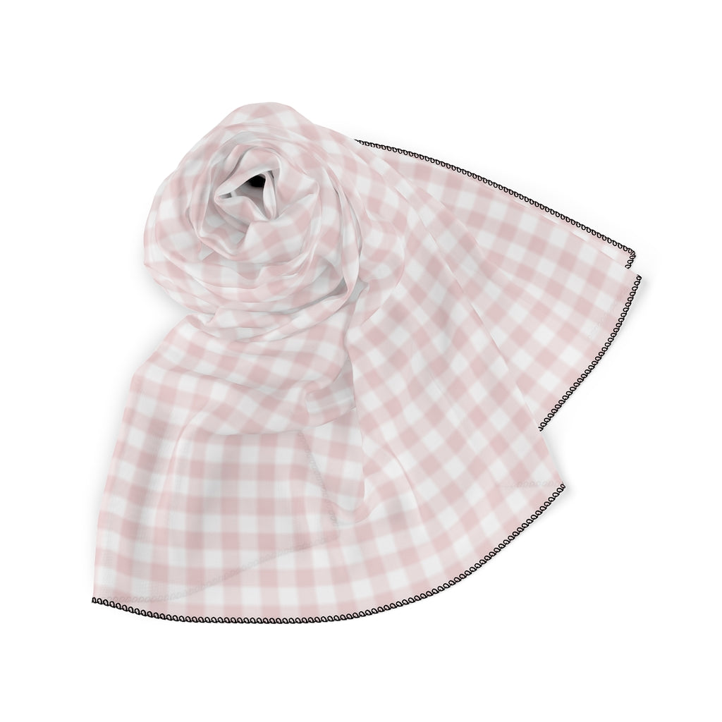 I Dream of Gingham Scarf in Pink