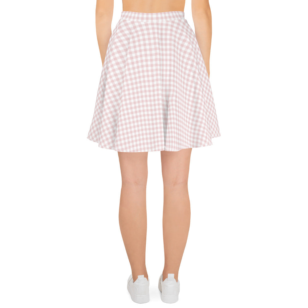 I Dream of Gingham Skirt in Pink