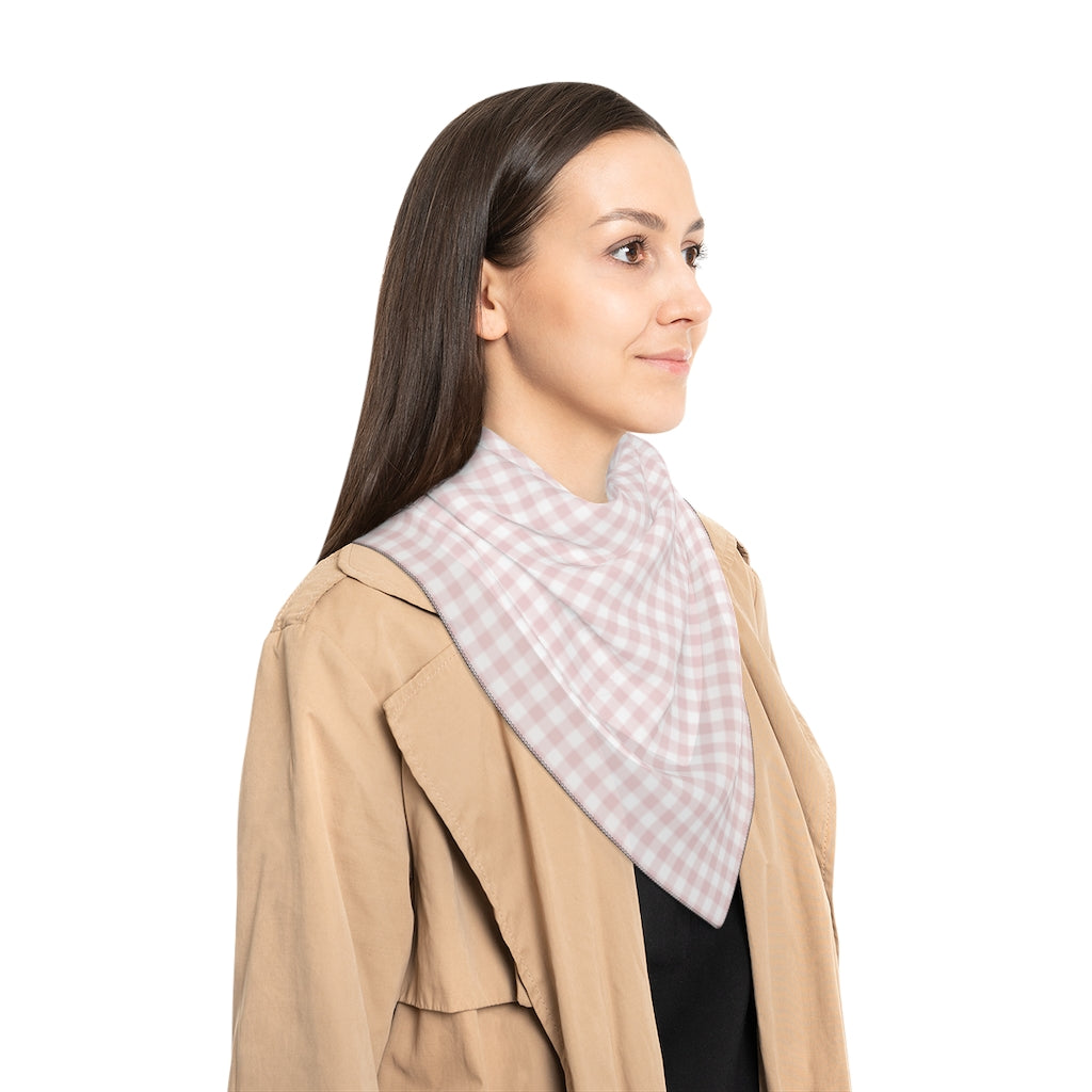 I Dream of Gingham Scarf in Pink