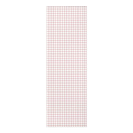 I Dream of Gingham Foam Yoga Mat in Pink